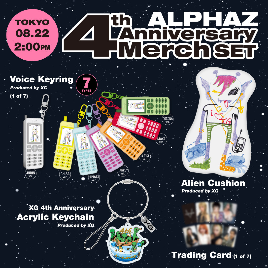 ちょるグッズ 8/22 Tokyo Session 1】【ALPHAZ LIMITED】ALPHAZ 4th Anniversary