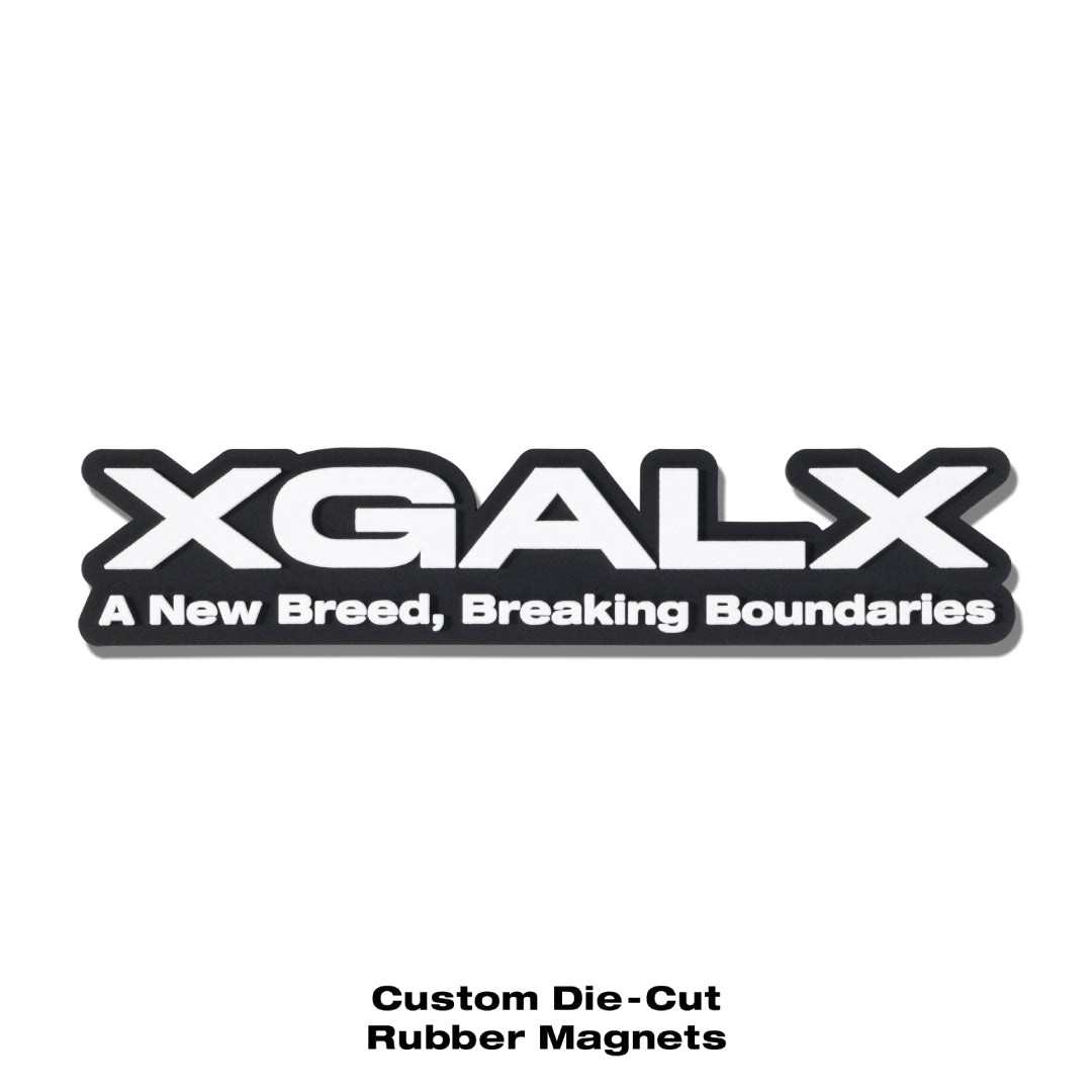 Custom Die-Cut Rubber Magnets – XGALX OFFICIAL SHOP