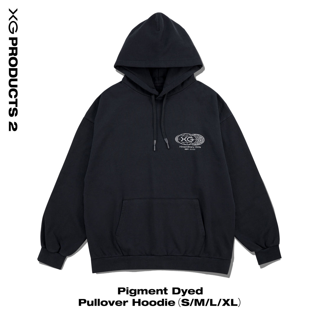 XG Pigment Dyed Pullover Hoodie パーカー XL Pigment Dyed Pullover Hoodie – XGALX OFFICIAL SHOP