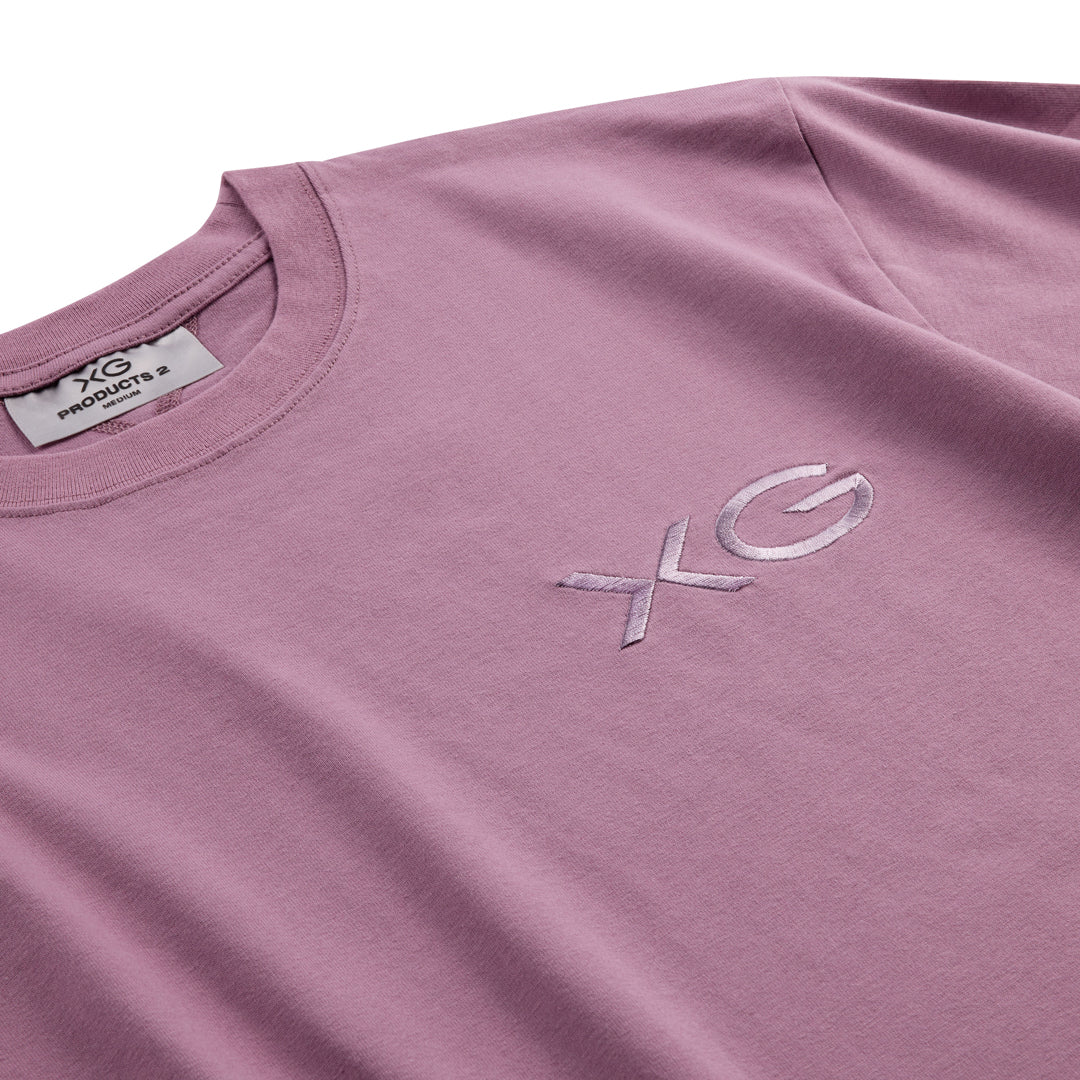 Crew Neck Tee / PURPLE – XGALX OFFICIAL SHOP