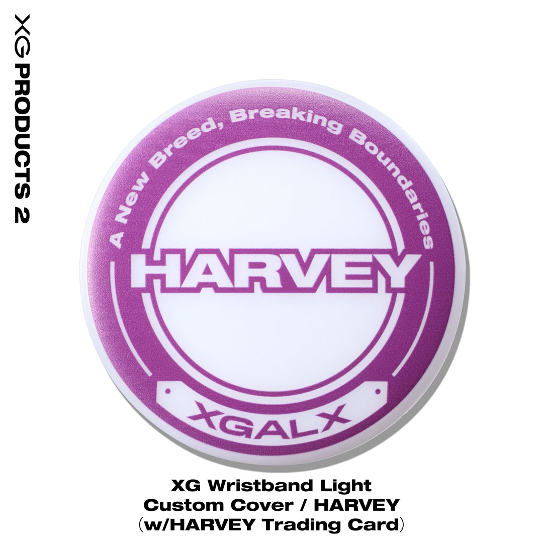 XG Wristband Light Custom Cover / HARVEY（w/HARVEY Trading Card