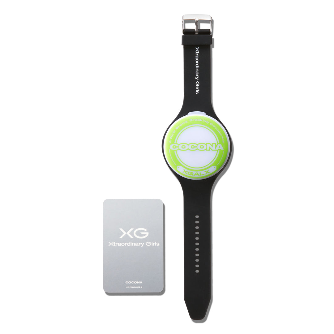 XG Wristband Light Custom Cover / COCONA（w/COCONA Trading Card
