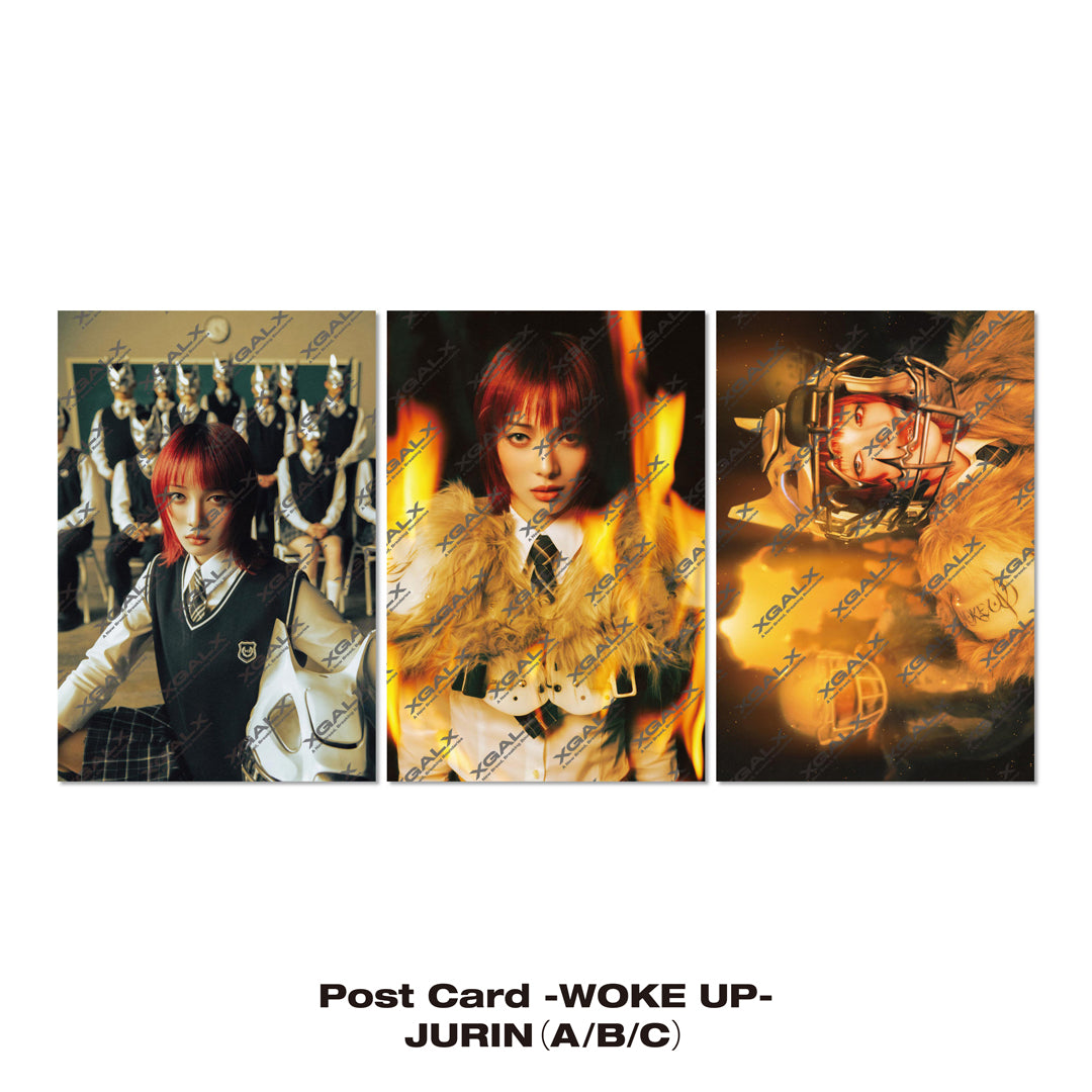 Post Card -WOKE UP- / JURIN – XGALX OFFICIAL SHOP