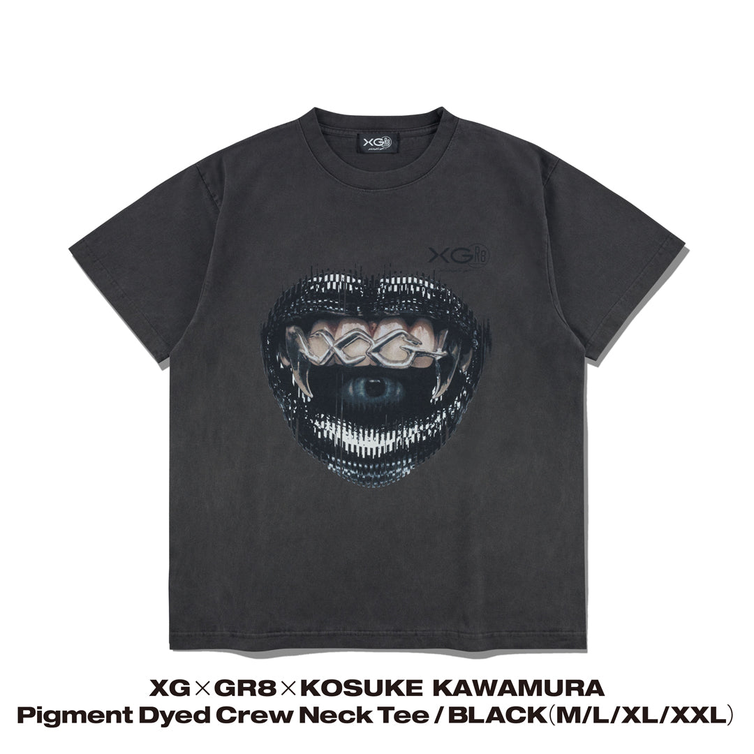 XG×GR8×KOSUKE KAWAMURA Tシャツ Mサイズ　未開封 XG×GR8×KOSUKE KAWAMURA Pigment Dyed Crew Neck Tee – XGALX OFFICIAL