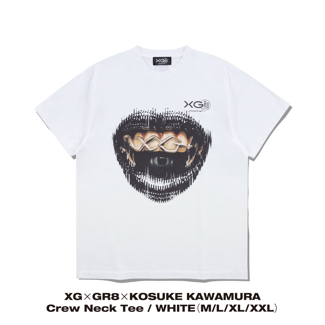BLACK FRIDAY】XG×GR8×KOSUKE KAWAMURA Crew Neck Tee / WHITE – XGALX