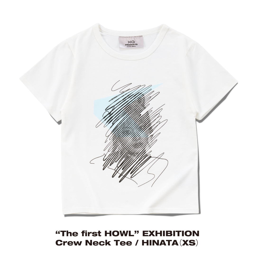 The first HOWL” EXHIBITION Crew Neck Tee / HINATA（XS） – XGALX