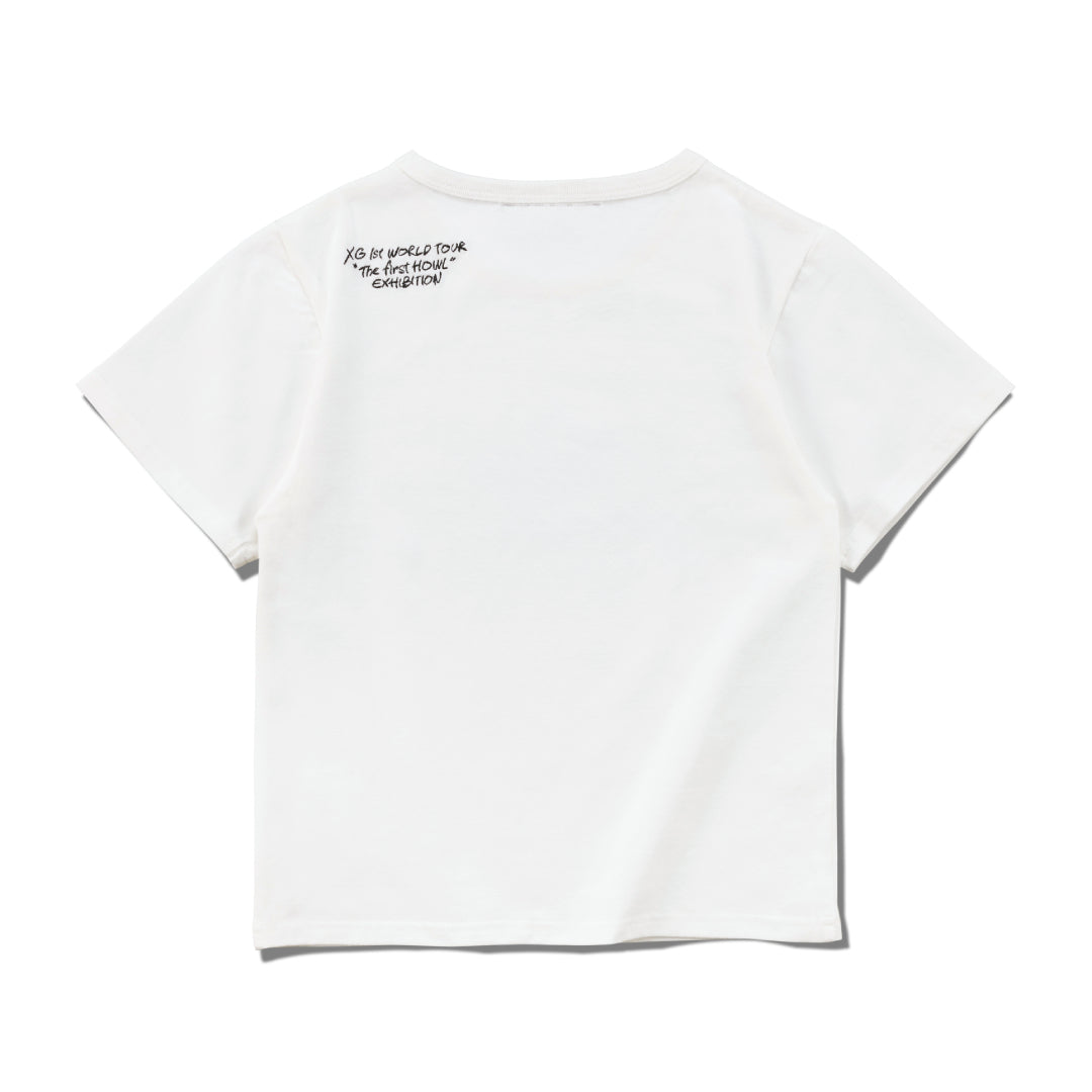 The first HOWL” EXHIBITION Crew Neck Tee / HARVEY（XS