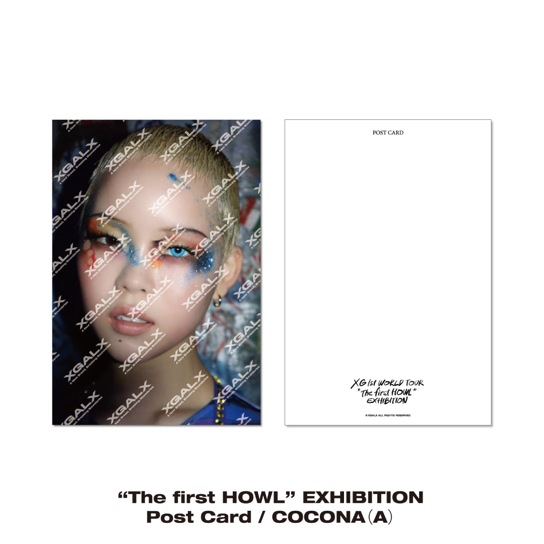 The first HOWL” EXHIBITION Post Card / COCONA（A） – XGALX