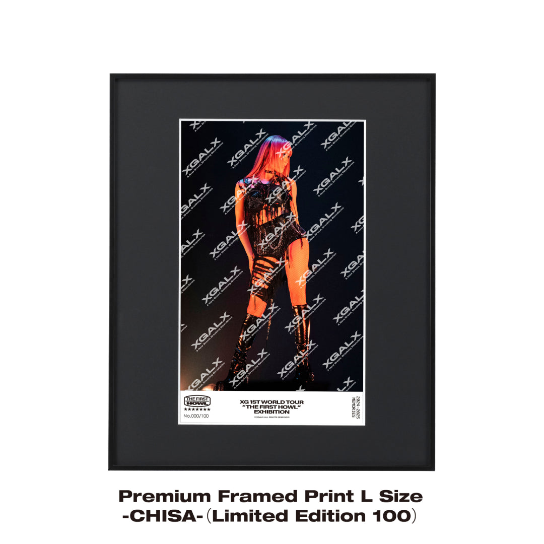 Premium Framed Print L Size -CHISA-（Limited Edition 100） – XGALX