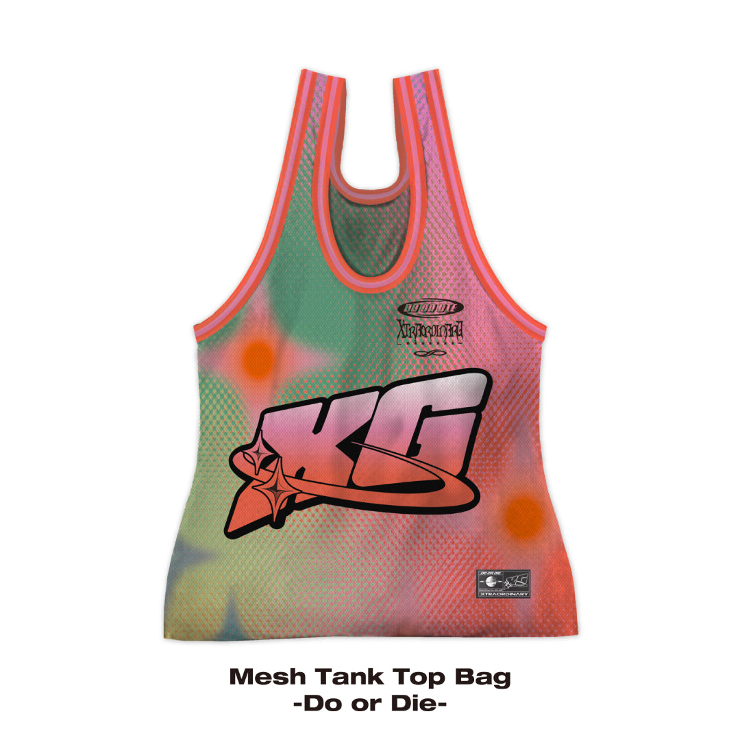 Mesh Tank Top Bag -Do or Die- – XGALX OFFICIAL SHOP