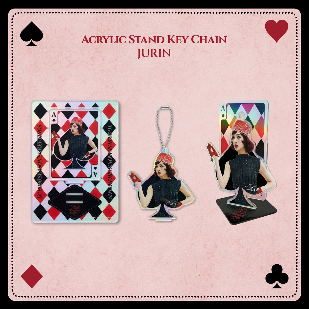 XG 2026 SEASON'S GREETINGS】Acrylic Stand Key Chain / JURIN