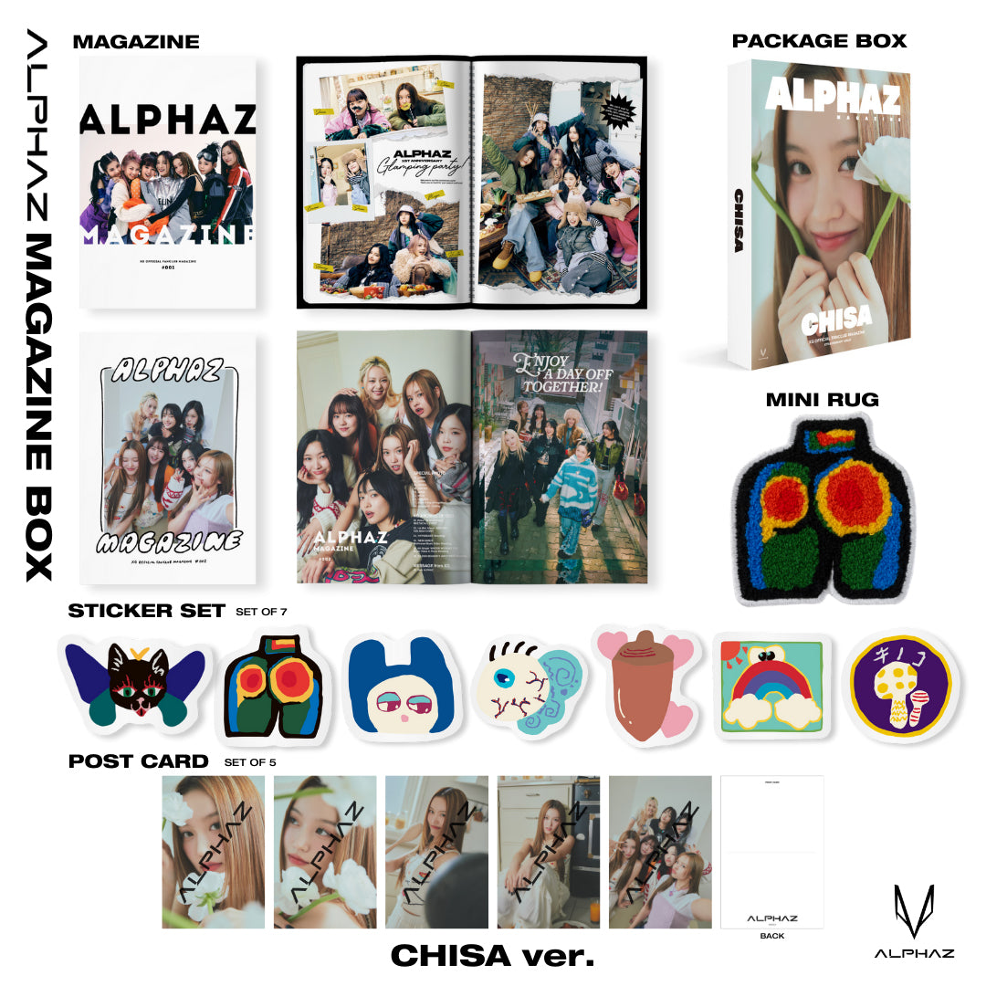 ALPHAZ LIMITED】ALPHAZ MAGAZINE BOX 2024 – XGALX OFFICIAL SHOP