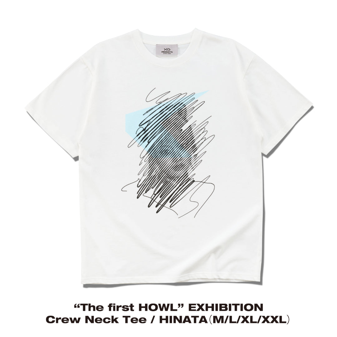 The first HOWL” EXHIBITION Crew Neck Tee / HINATA – XGALX OFFICIAL