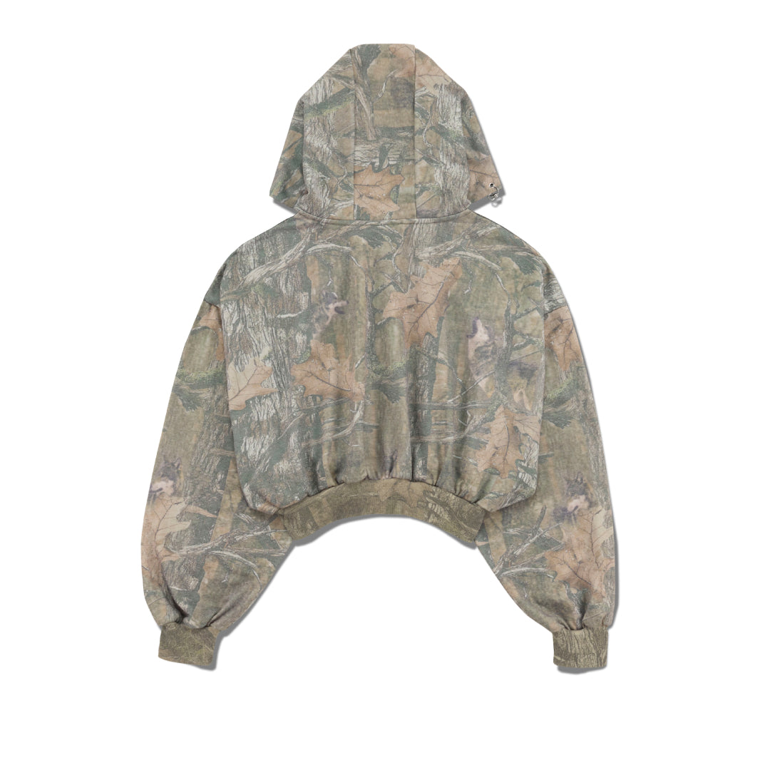 Cropped Camo Zip Hoodie Produced by XG – XGALX OFFICIAL SHOP
