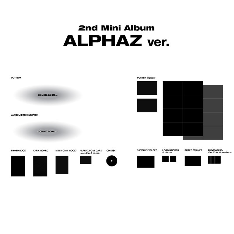 【ALPHAZ LIMITED】【ONLINE FANSIGN EVENT Application Included】【ALPHAZ ver.】AWE(CD)