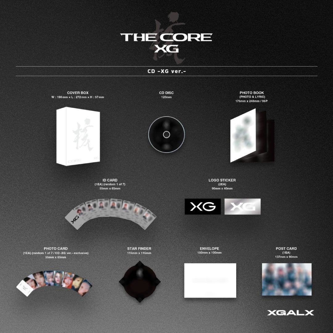 
                  
                    【ALPHAZ LIMITED】【XG ver. (CD / VINYL) COMPLETE SET】THE CORE -核(CD/VINYL)
                  
                