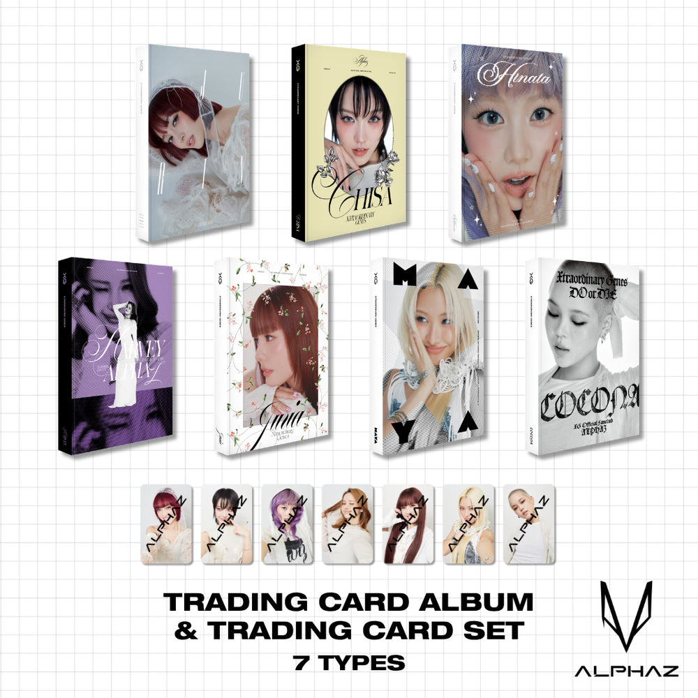 ALPHAZ LIMITED】TRADING CARD ALBUM & TRADING CARD SET – XGALX
