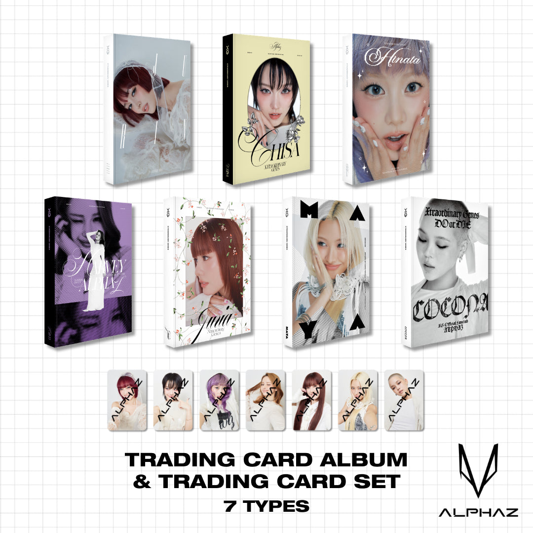 
                  
                    【ALPHAZ LIMITED】TRADING CARD ALBUM & TRADING CARD SET
                  
                