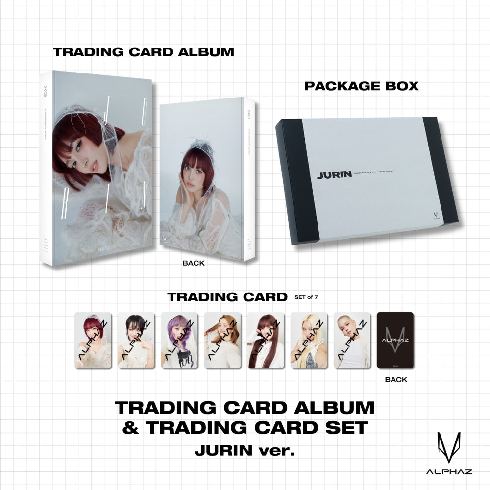 XG ALPHAZ トレカ12枚/ペンライト、アルバムセット ALPHAZ LIMITED】TRADING CARD ALBUM & TRADING CARD SET – XGALX