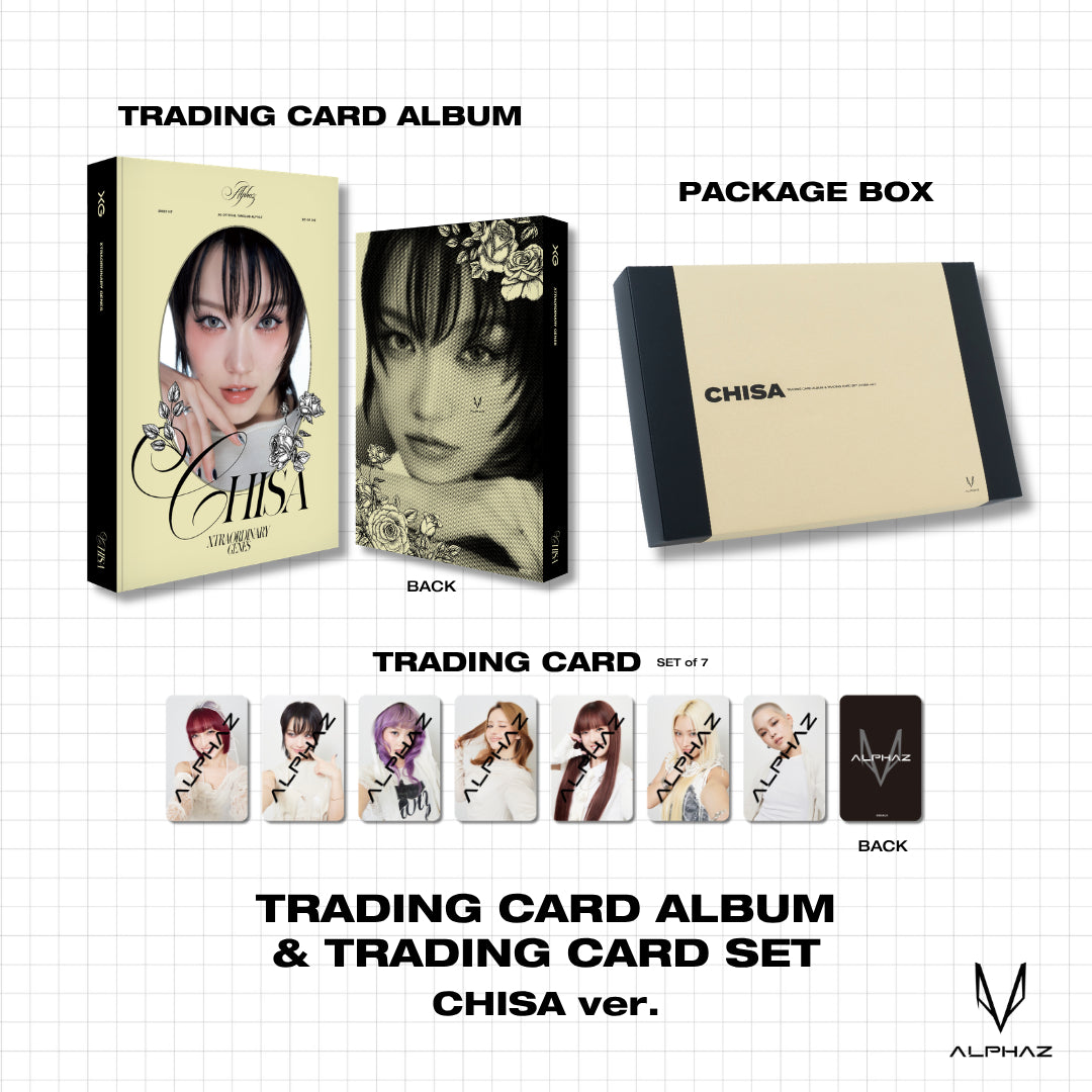 
                  
                    【ALPHAZ LIMITED】TRADING CARD ALBUM & TRADING CARD SET
                  
                