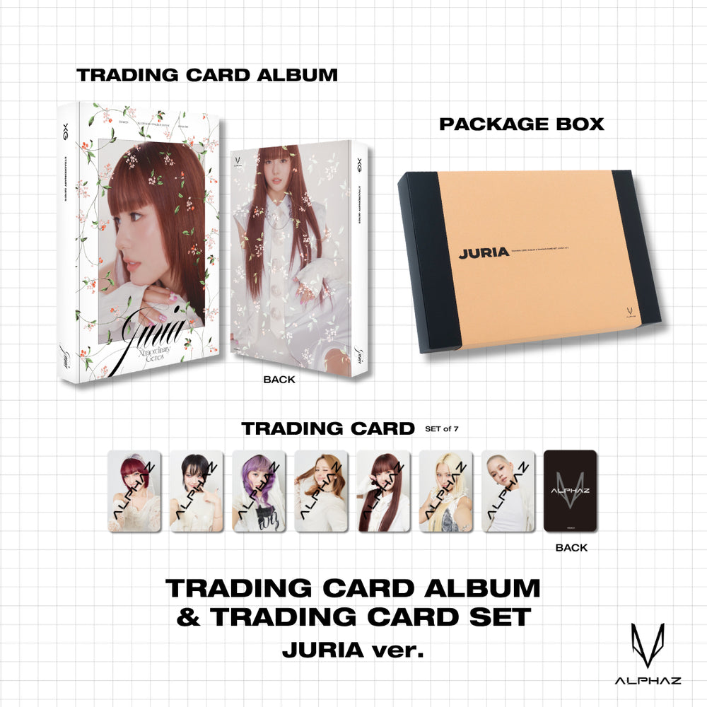ALPHAZ LIMITED】TRADING CARD ALBUM & TRADING CARD SET – XGALX