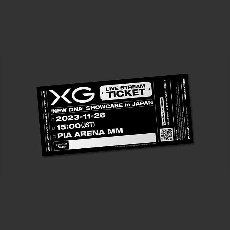 General sales】NEW DNA【G ver.】 – XG OFFICIAL SHOP