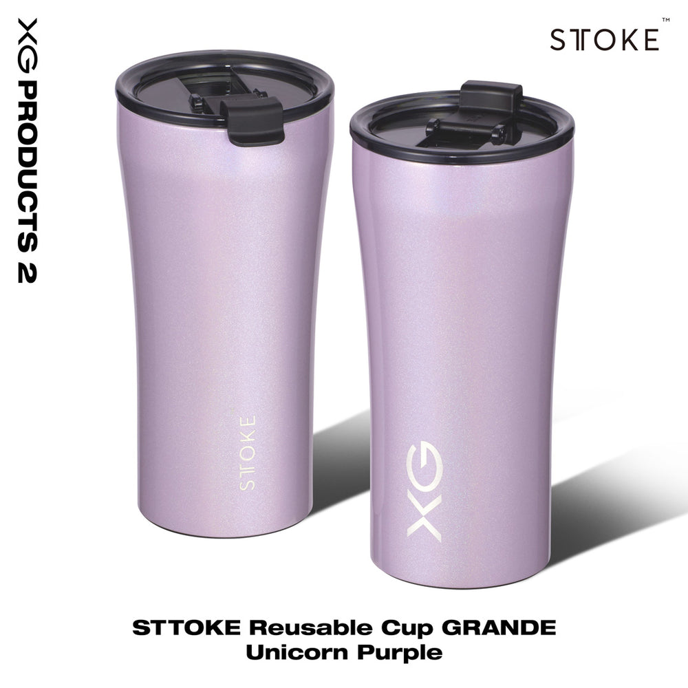 【Build-To-Order】STTOKE Reusable Cup GRANDE / Unicorn Purple