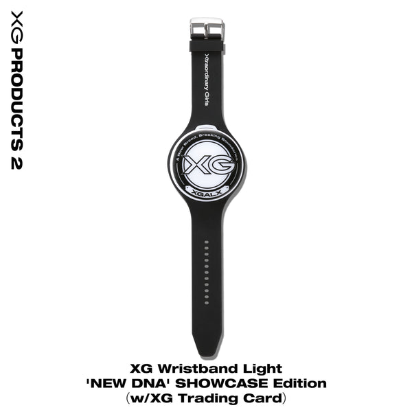 【Overseas Delivery Not Available】XG Wristband Light 'NEW DNA' SHOWCASE  Edition（w/XG Trading Card）