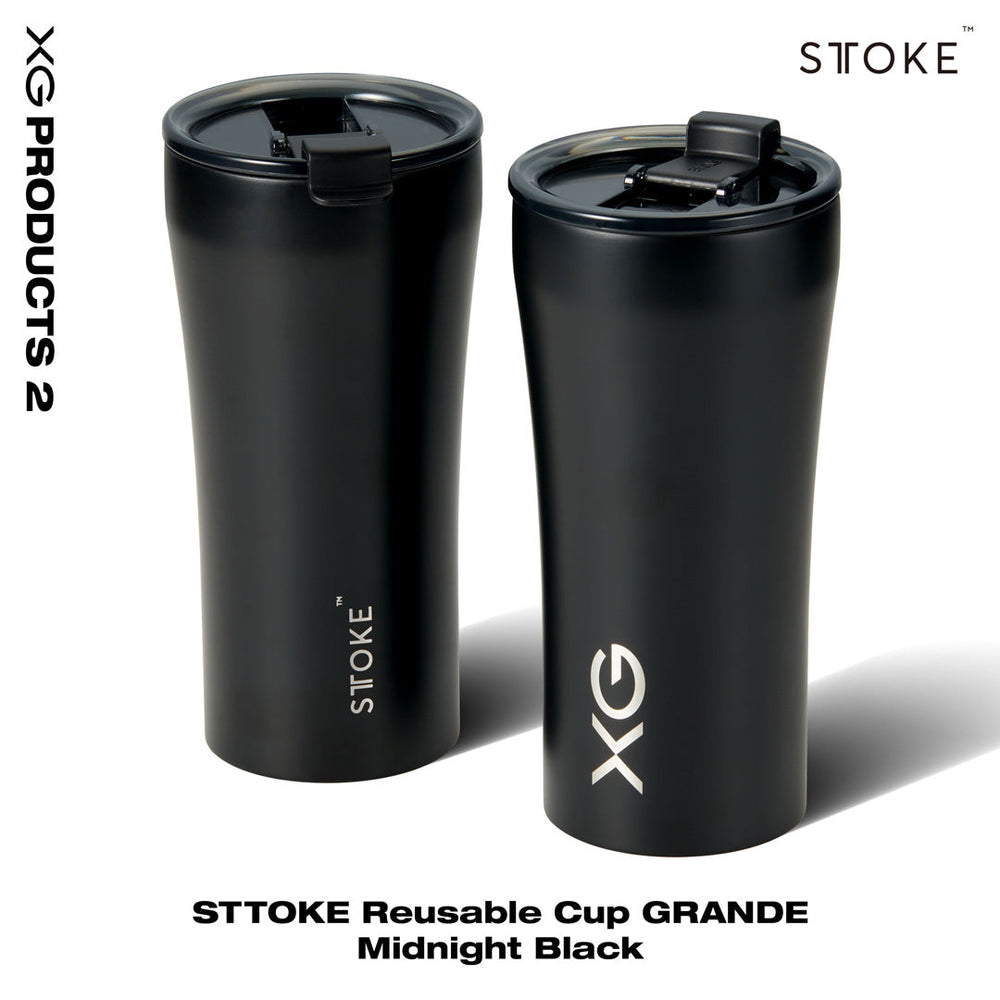 【BLACK FRIDAY】STTOKE Reusable Cup GRANDE / Midnight Black