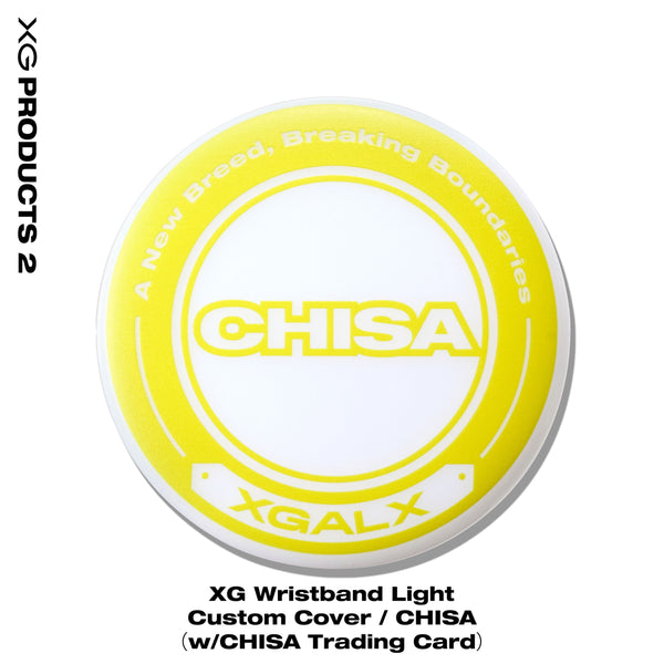 XG Wristband Light Custom Cover / CHISA（w/CHISA Trading Card） – XG OFFICIAL  SHOP