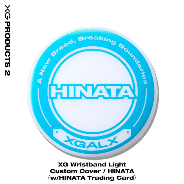 XG Wristband Light Custom Cover / HINATA（w/HINATA Trading Card）