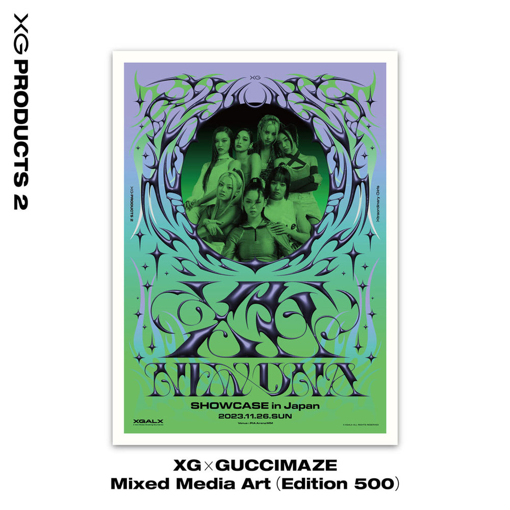 XG × GUCCIMAZE Mixed Media Art（Edition 500） – XG OFFICIAL SHOP