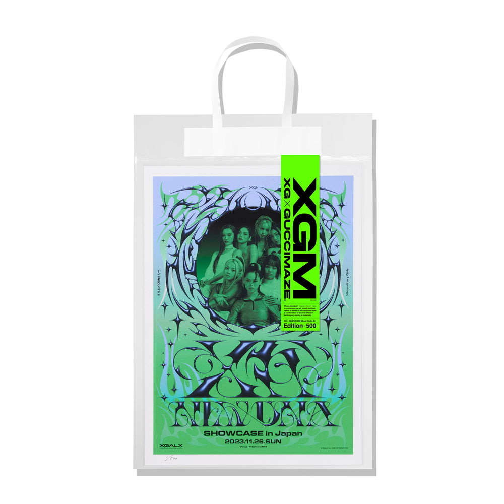 XG × GUCCIMAZE Custom Waterproof Sticker Sheet