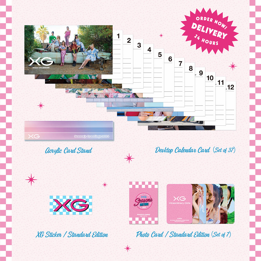 XG 2024 SEASON'S GREETINGS – XGALX OFFICIAL SHOP