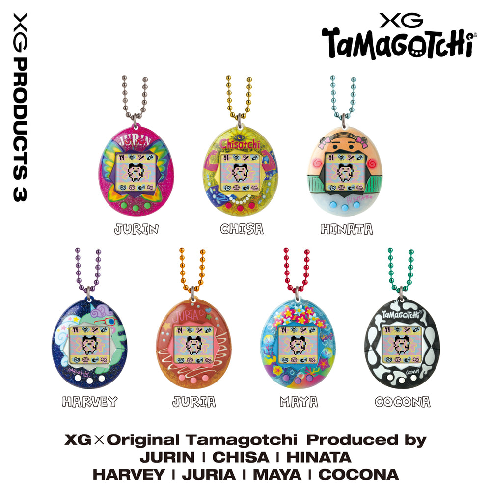 XG × Original Tamagotchi Produced by HINATA – XG OFFICIAL SHOP