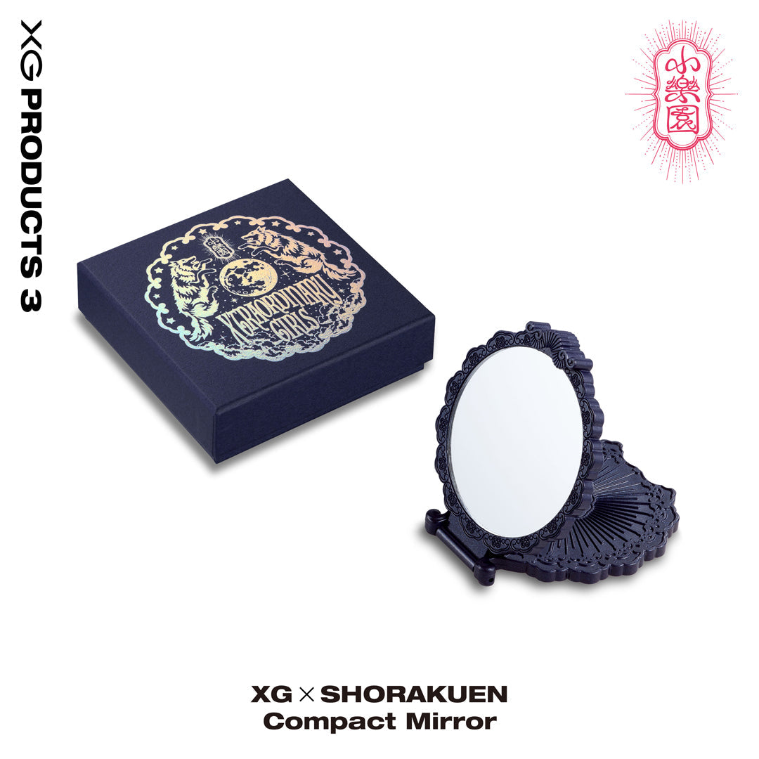 BLACK FRIDAY】XG × SHORAKUEN Compact Mirror – XGALX OFFICIAL SHOP