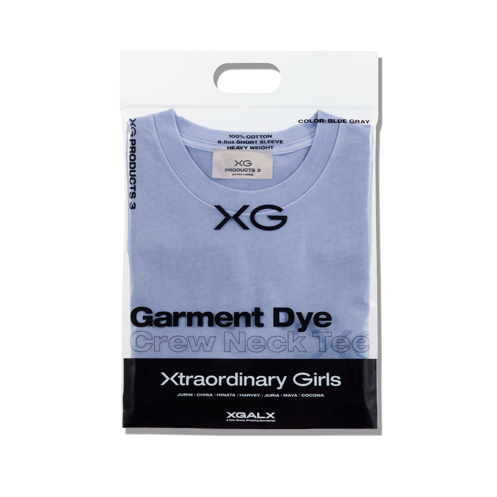 
                  
                    Garment Dye Crew Neck Tee / BLUE GRAY
                  
                