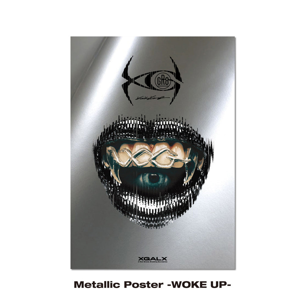 【BLACK FRIDAY】Metallic Poster -WOKE UP-
