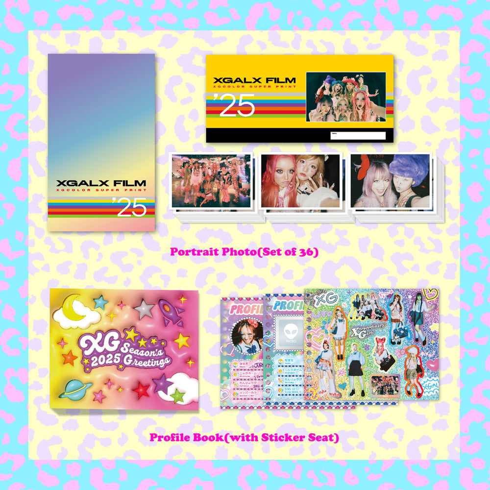 BLACK FRIDAY】【XG 2025 SEASON'S GREETINGS】School Bag Box