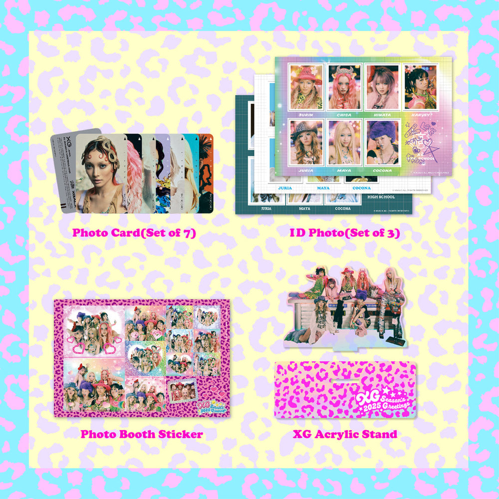 BLACK FRIDAY】【XG 2025 SEASON'S GREETINGS】School Bag Box