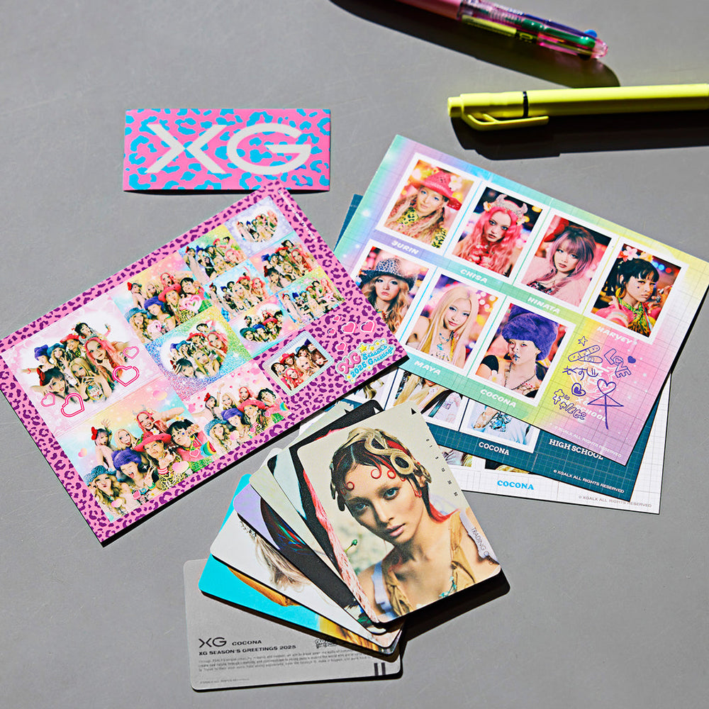 BLACK FRIDAY】【XG 2025 SEASON'S GREETINGS】School Bag Box