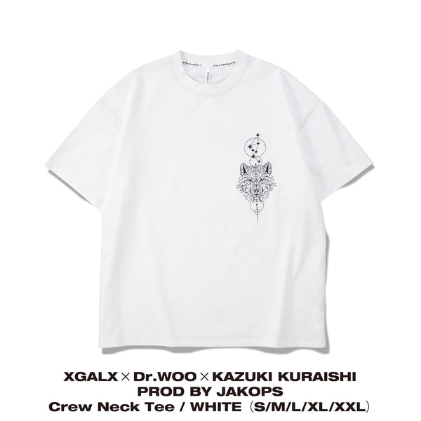 XG XGALX Dr.WOO KAZUKI KURAISHI Tシャツブラック BLACK FRIDAY】XGALX×Dr.WOO×KAZUKI KURAISHI PROD BY JAKOPS Crew