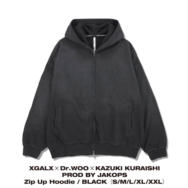 BLACK FRIDAY】XGALX×Dr.WOO×KAZUKI KURAISHI PROD BY JAKOPS Zip Up