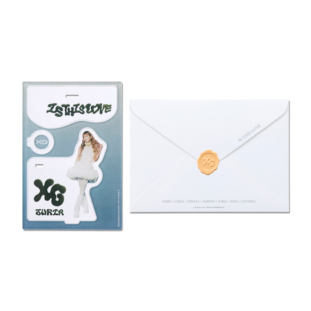 Acrylic Pen Stand -IS THIS LOVE- / JURIA – XGALX OFFICIAL SHOP