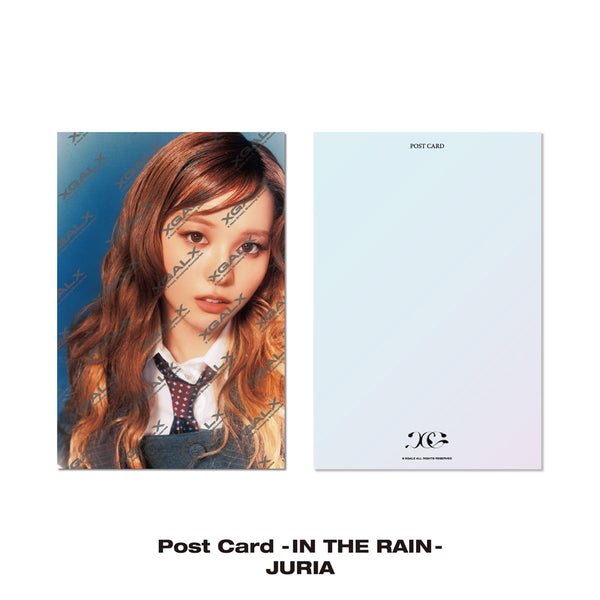 Post Card -IN THE RAIN- / JURIA – XGALX OFFICIAL SHOP