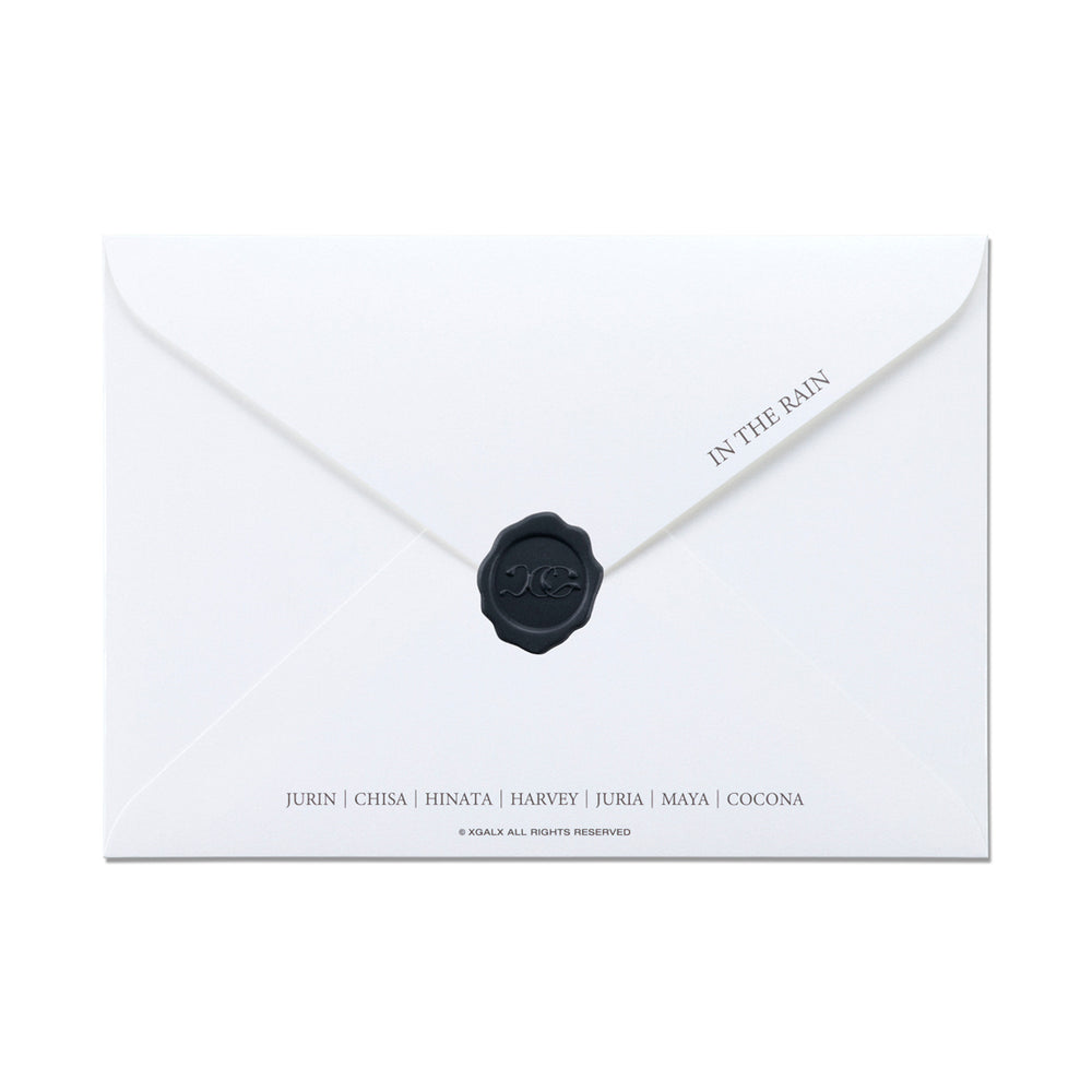 Post Card -IN THE RAIN- / WOLF PACK（Set of 8 / w/XG Sticker