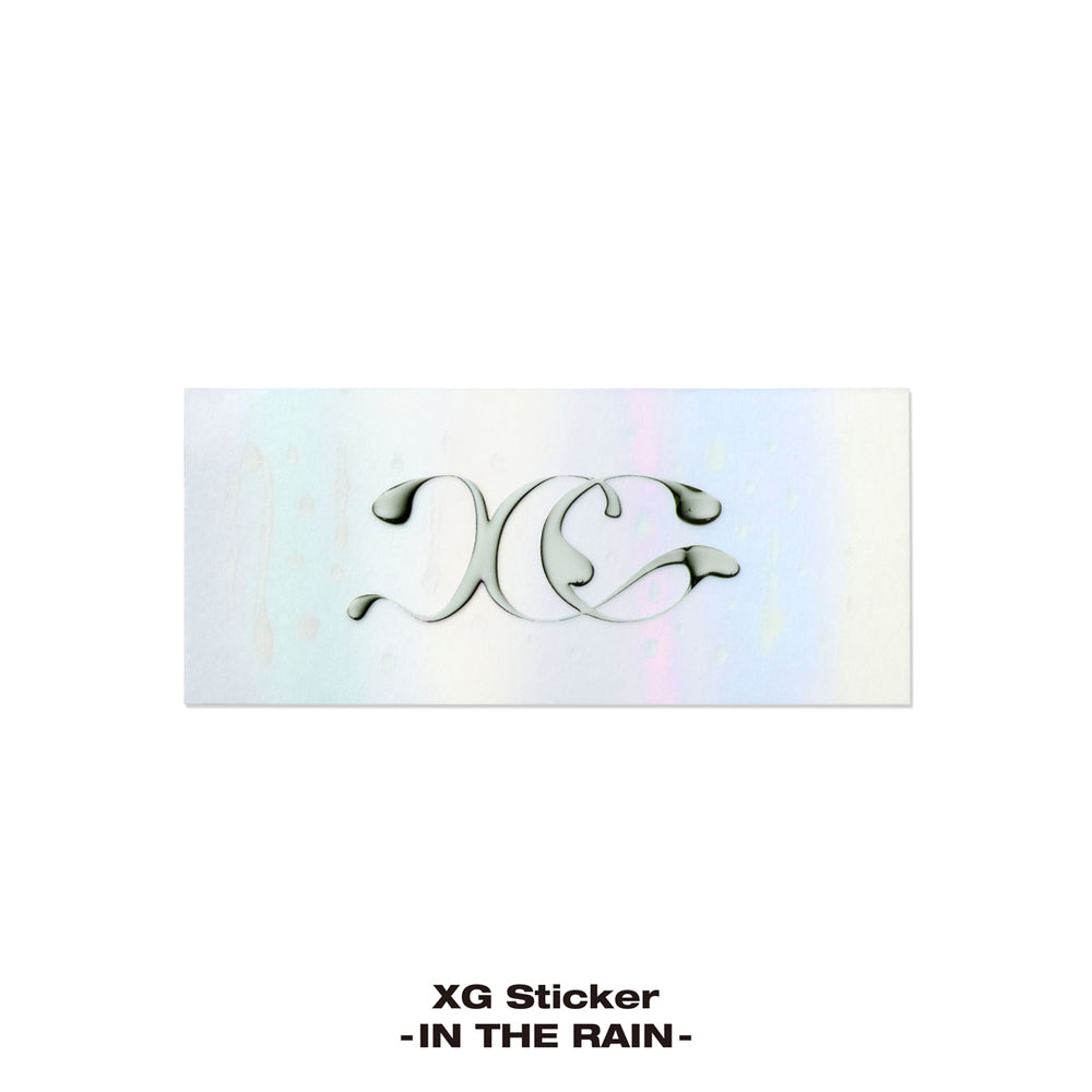 Post Card -IN THE RAIN- / WOLF PACK（Set of 8 / w/XG Sticker