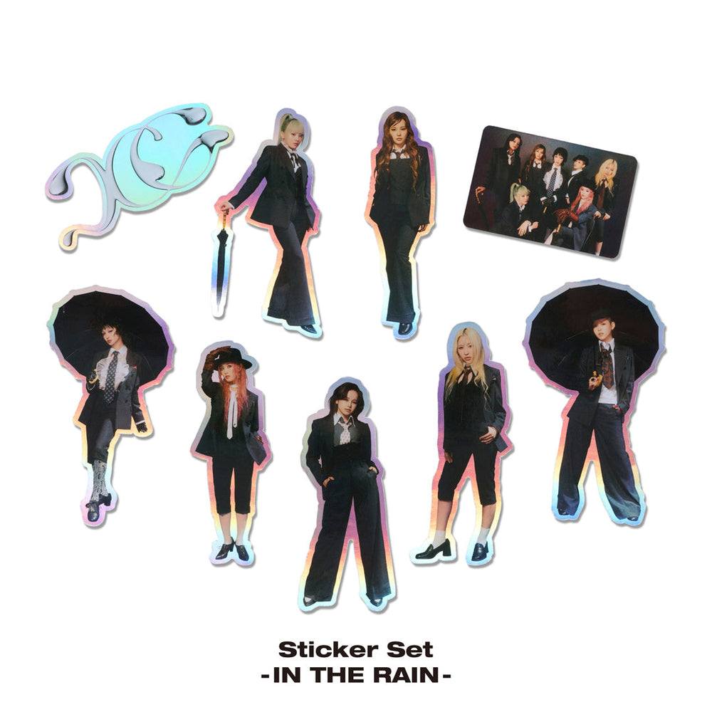 【BLACK FRIDAY】Sticker Set -IN THE RAIN-