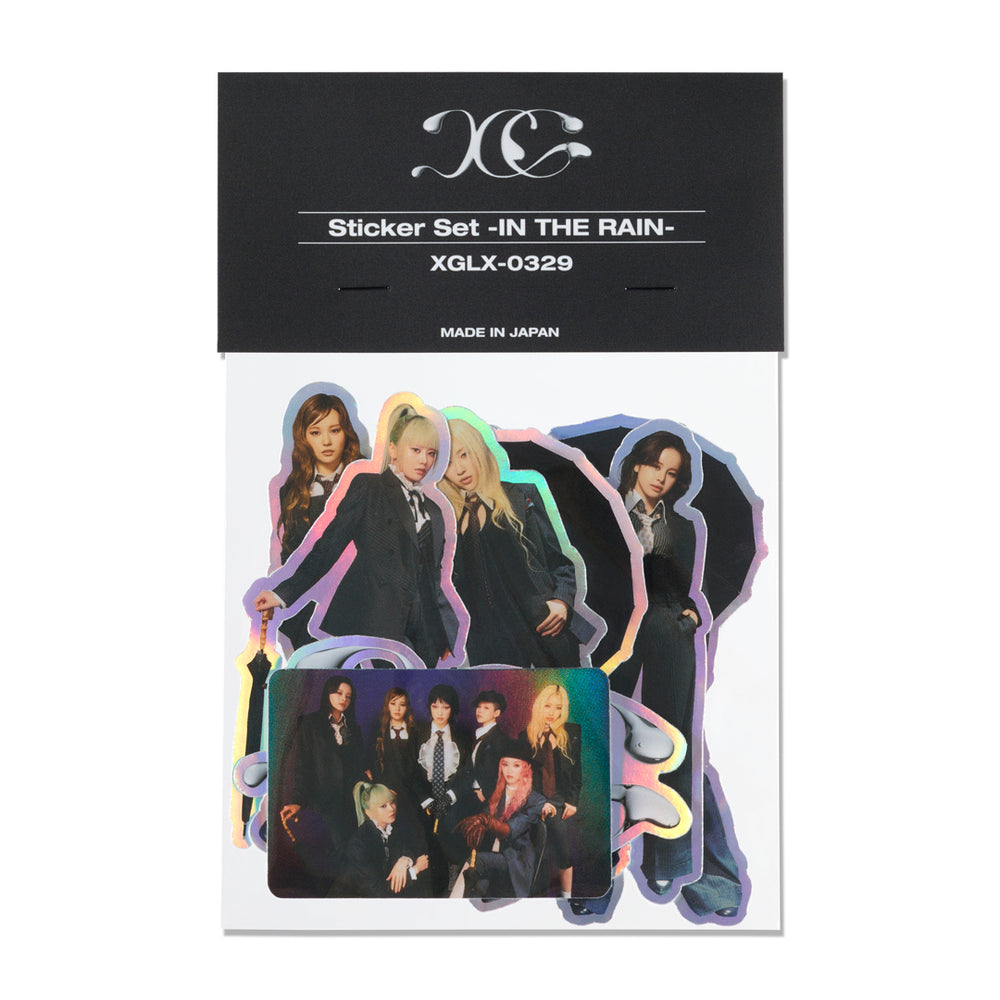 Sticker Set -IN THE RAIN- – XGALX OFFICIAL SHOP