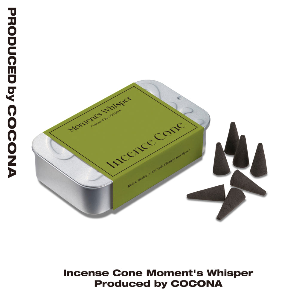Incense Cone Moment's Whisper Produced by COCONA